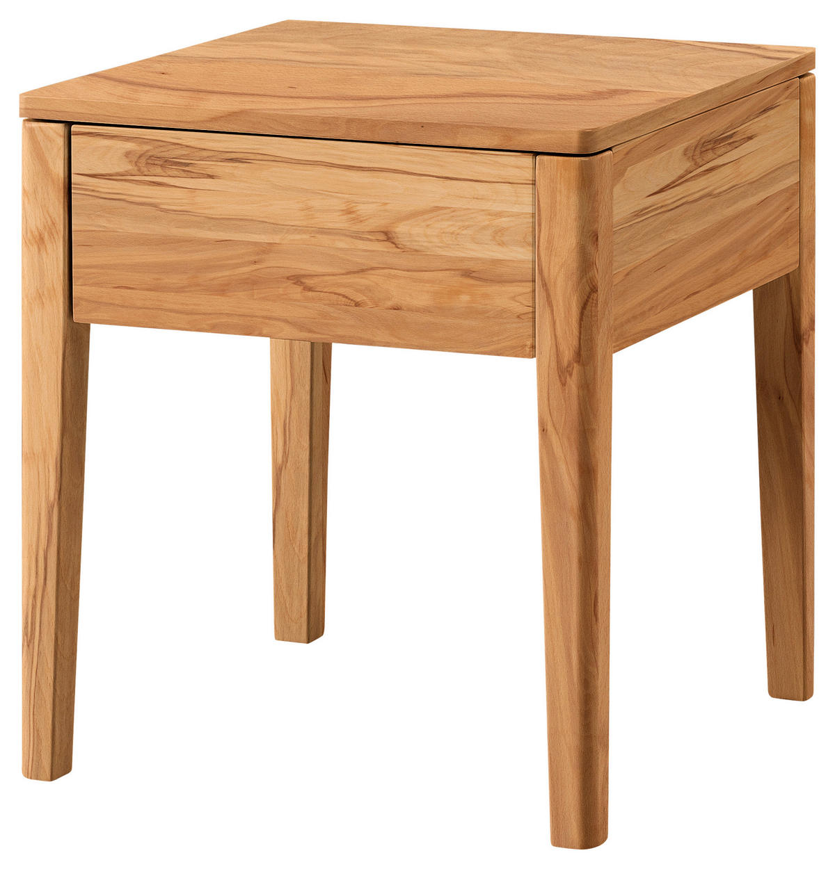 NACHTSCHRANK 43/48/43 cm Buche massiv  - Buchefarben, Design, Holz (43/48/43cm) - Hasena