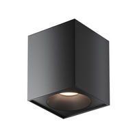 DECKENLEUCHTE Ceiling & Wall 9/9/11,5 cm   - Schwarz, Trend, Metall (9/9/11,5cm) - MAYTONI