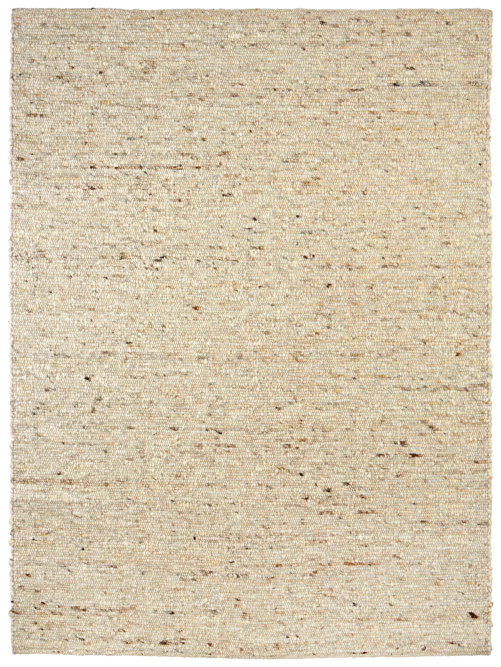 RUČNĚ TKANÝ KOBEREC, 60/110 cm, béžová - béžová, Basics, textil (60/110cm) - Linea Natura