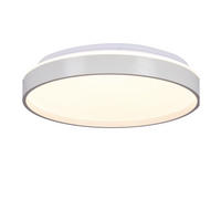 LED-DECKENLEUCHTE 29/29/6 cm   - Weiß, KONVENTIONELL, Kunststoff/Metall (29/29/6cm)