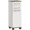 UNTERSCHRANK 30,3/88,1/32,6 cm   - Eichefarben/Schwarz, MODERN, Holzwerkstoff/Kunststoff (30,3/88,1/32,6cm) - Stylife