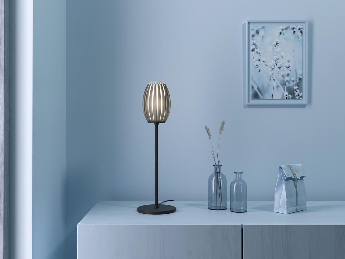 BORDSLAMPA Tentacle 10/50 cm   - svart/mörkbrun, Design, metall/plast (10/50cm) - Belid