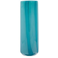 VASE  - Petrol, Basics, Glas (12/32cm)