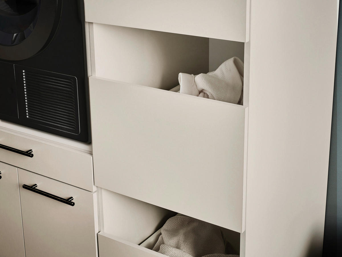 MEHRZWECKSCHRANK 50/162/67,5 cm  in Kaschmir  - Kaschmir, Design, Holzwerkstoff (50/162/67,5cm)