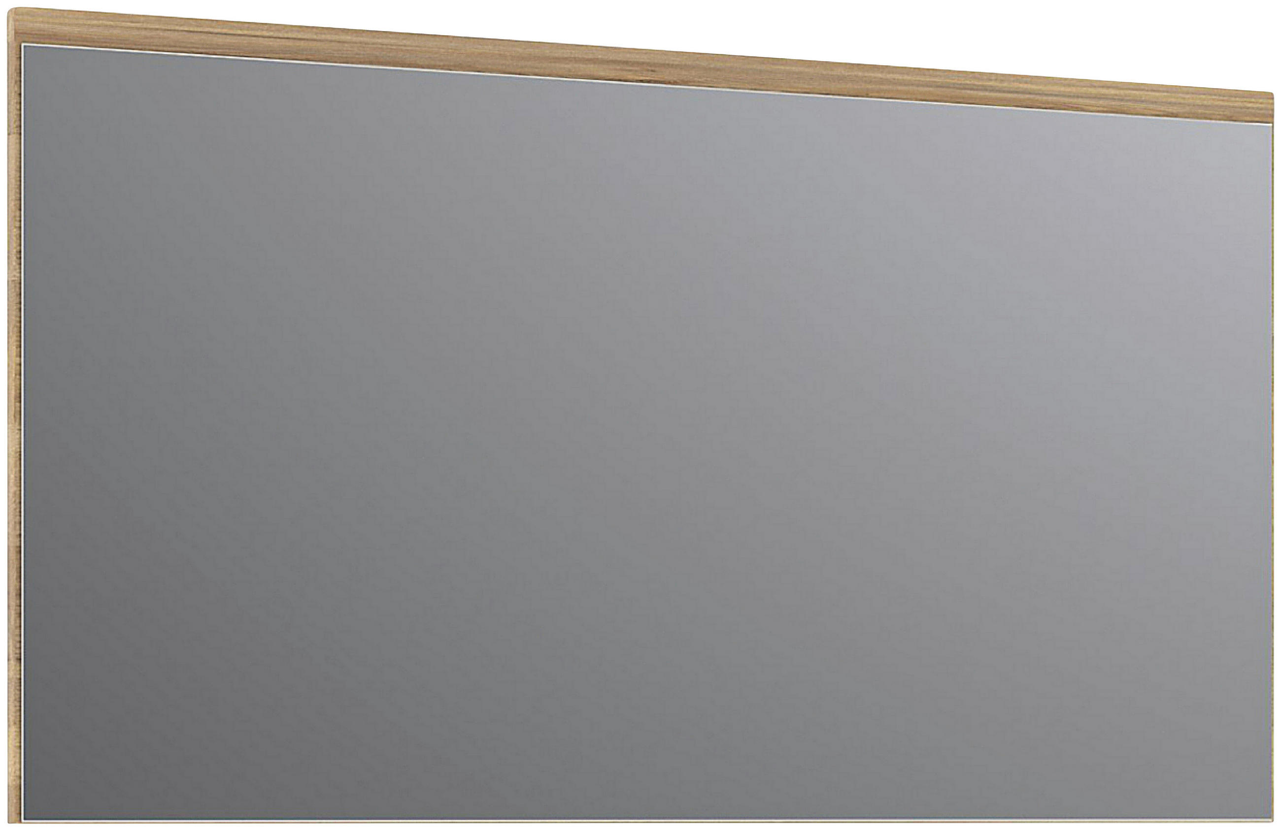 WANDSPIEGEL 122/65/2 cm    in rechteckig  - Eichefarben, KONVENTIONELL, Glas/Holzwerkstoff (122/65/2cm) - Xora