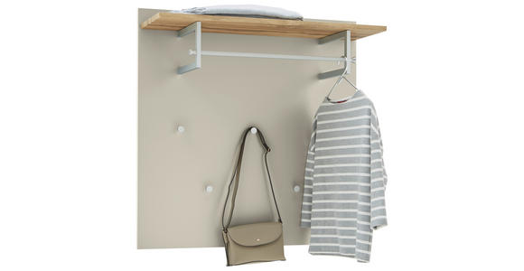 GARDEROBE 200/192/36 cm  - Sandfarben/Eichefarben, Design, Holz/Holzwerkstoff (200/192/36cm) - Dieter Knoll