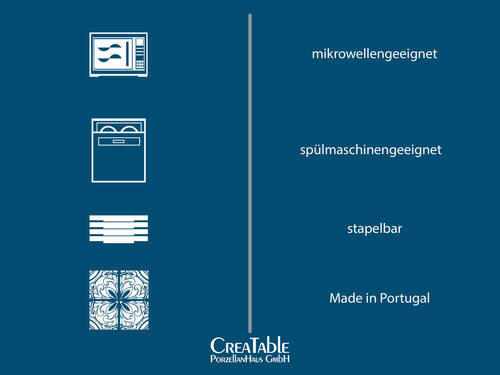 KAFFEEBECHERSET 6-teilig  - Grün, Trend, Keramik - Creatable