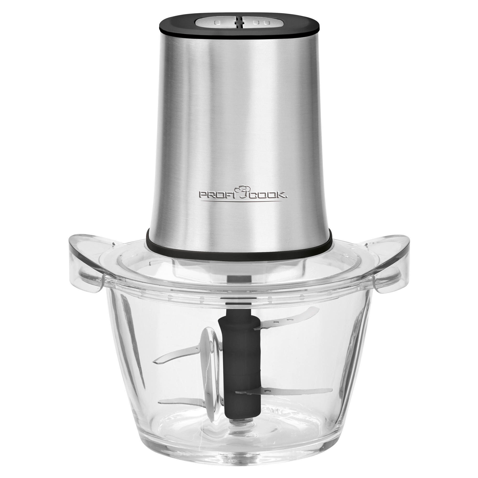 UNIVERSALZERKLEINERER  - Basics, Glas/Metall (19,5/24,5/16cm) - Bomann