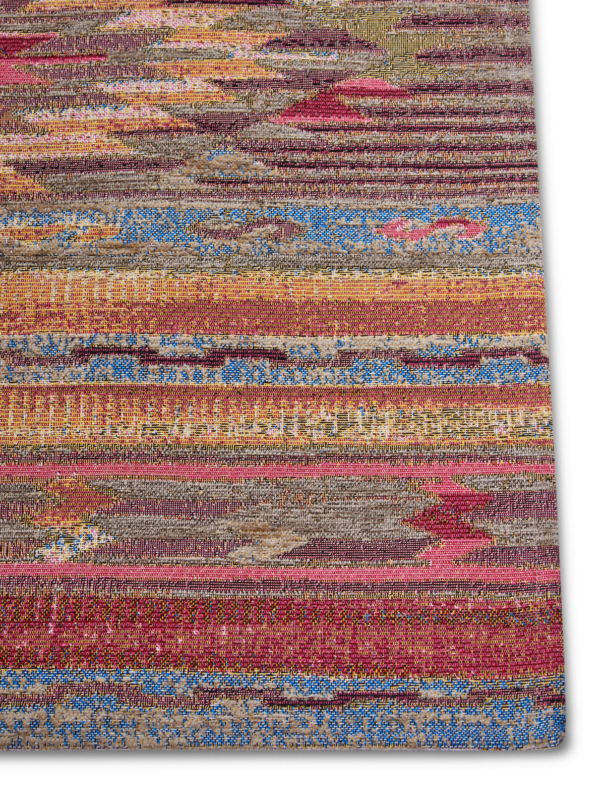 FLACHWEBETEPPICH 75/150 cm Gobelin Multicolor  - Multicolor, Design, Kunststoff/Textil (75/150cm)