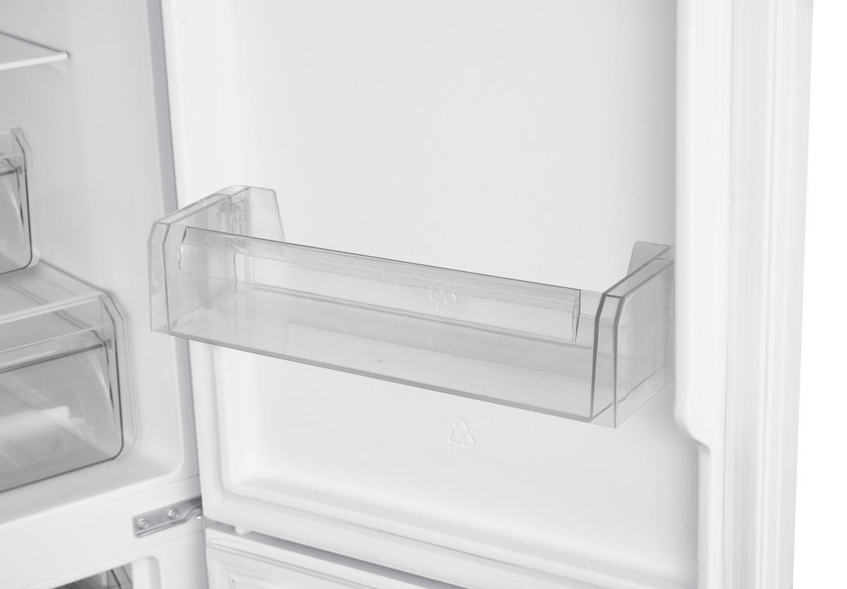KÜHL-GEFRIER-KOMBINATION GKE178-16  - Weiß, Trend, Glas/Kunststoff (54/178/54cm) - Respekta