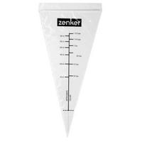CUKRÁRSKE VRECKO - priehľadné, Basics, plast (32cm) - Zenker