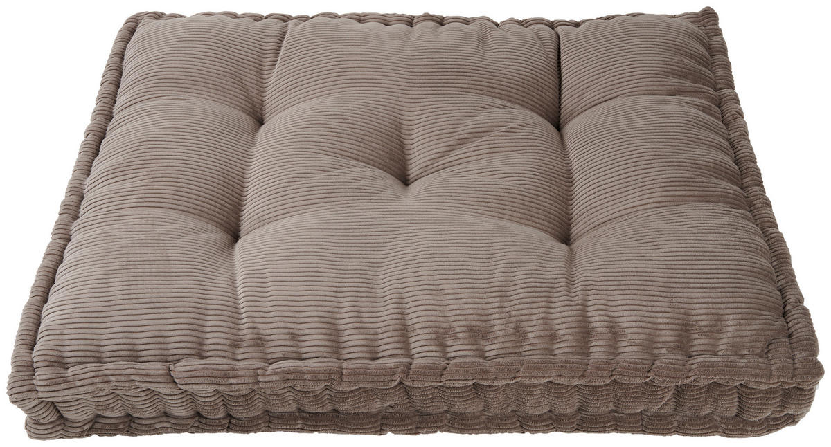 SITZKISSEN 88/70/10 cm  - Braun, Basics, Textil (88/70/10cm) - Jimmylee