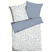 POSTELJINA 140/200 cm  Leaf  - plava, Konvencionalno, tekstil (140/200cm) - Kaeppel