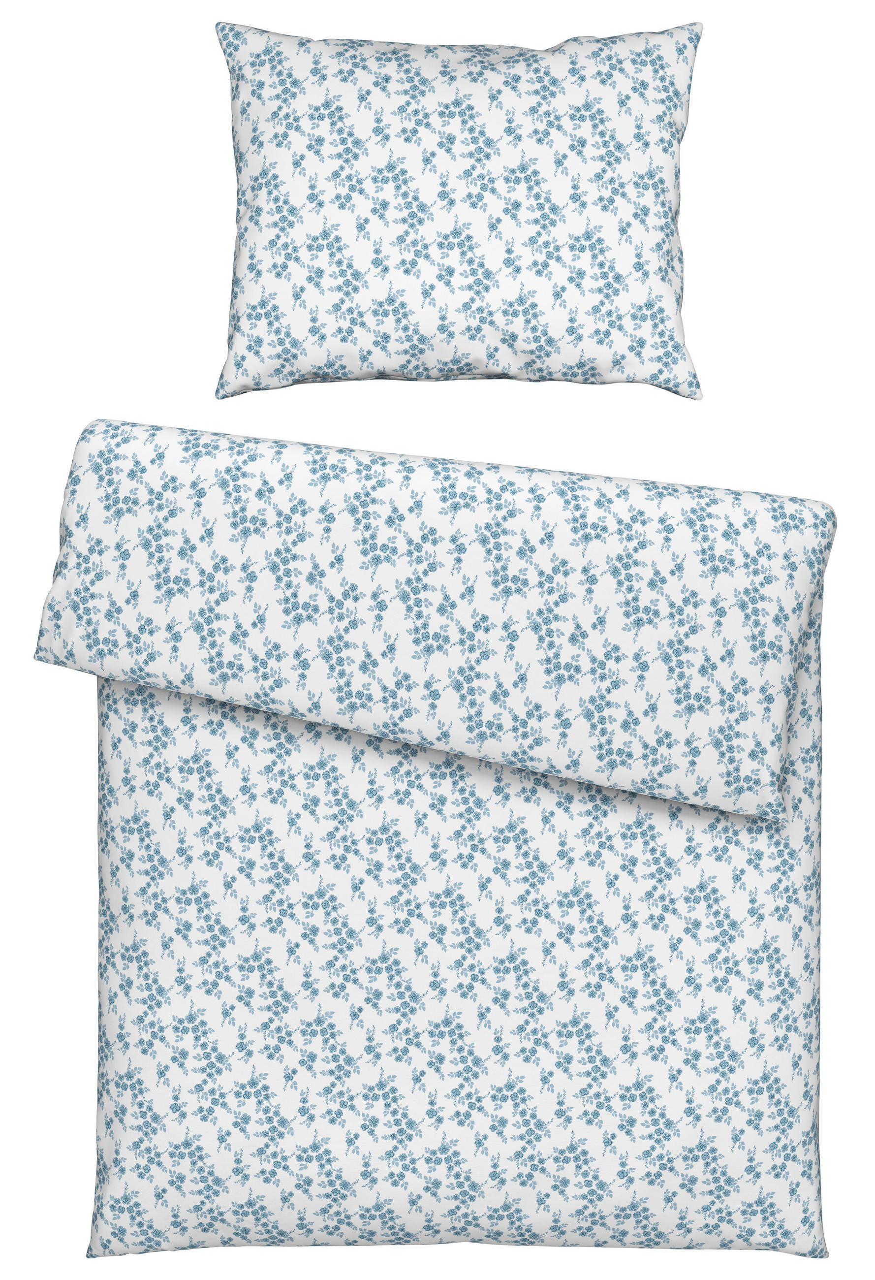 POSTELJINA GOKUL 140/200 cm saten plava  - plava, Konvencionalno, tekstil (140/200cm) - Esposa