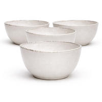 SCHÜSSELSET Urban 4-teilig  - Creme, Basics, Keramik (15/7cm) - Van Well
