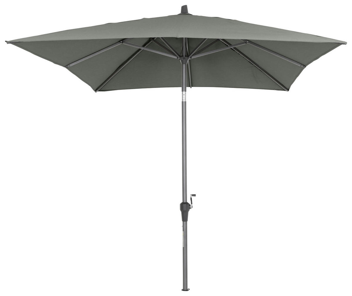 SONNENSCHIRM 300 cm  - Anthrazit/Olivgrün, KONVENTIONELL, Textil/Metall (300/200cm) - Siena Garden