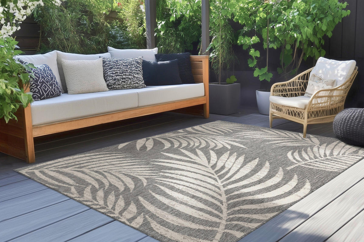 FLACHWEBETEPPICH 200/290 cm Silberfarben rechteckig  - Silberfarben, Basics, Textil (200/290cm) - Kayoom