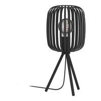 TISCHLEUCHTE - Sandfarben/Schwarz, Design, Metall (20/43,5cm) - Eglo
