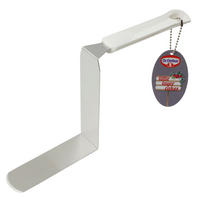 KUCHENHEBER  - Edelstahlfarben/Weiß, Basics, Kunststoff/Metall (24cm) - Dr.Oetker