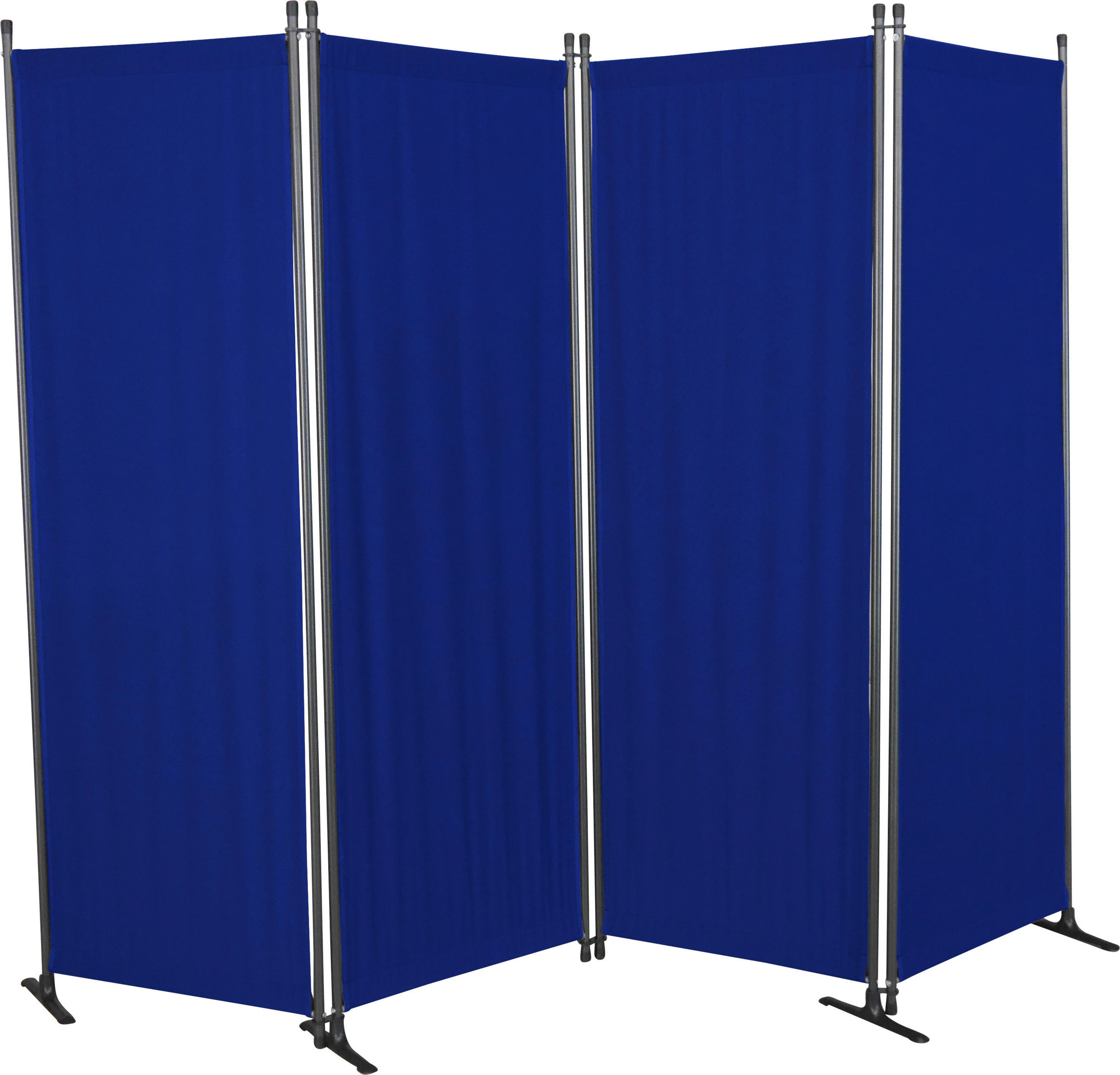 SICHTSCHUTZ - Blau/Grau, Basics, Kunststoff/Metall (220/165/25,2cm) - Boxxx