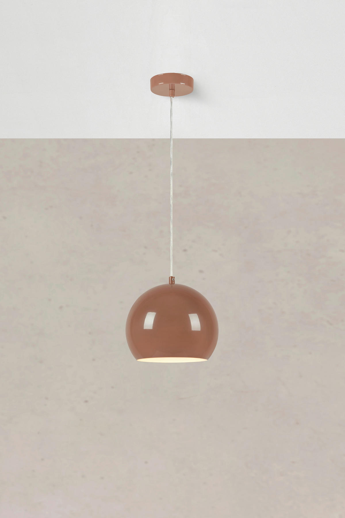 PENDELLEUCHTE 20/17,5 cm  - Braun, Design, Metall (20/17,5cm) - Markslöjd
