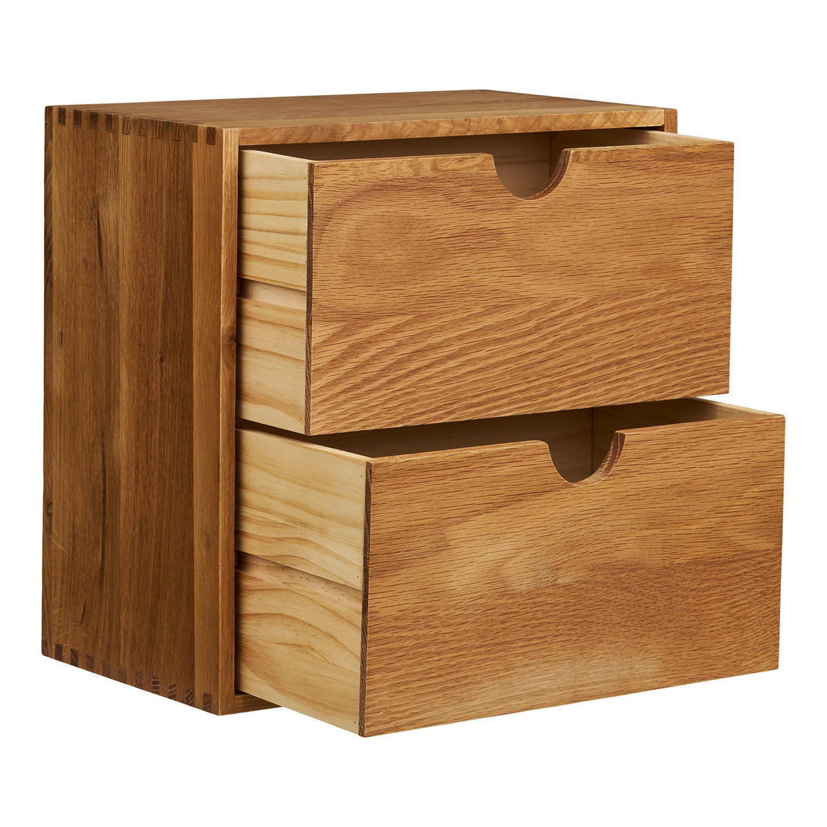 WANDREGAL  - Eichefarben, Basics, Holz (30/18/30cm)
