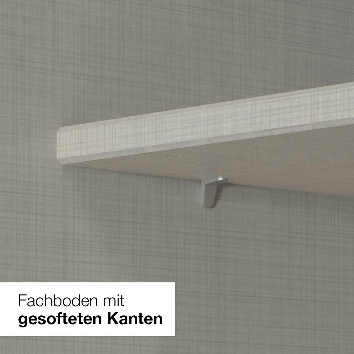 DREHTÜRENSCHRANK  in Weiß  - Weiß, MODERN, Glas/Holzwerkstoff (270/208/58cm) - Chameo