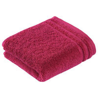 RUČNÍK PRO HOSTY, 30/50 cm, tmavě růžová - tmavě růžová, Basics, textil (30/50cm) - Vossen