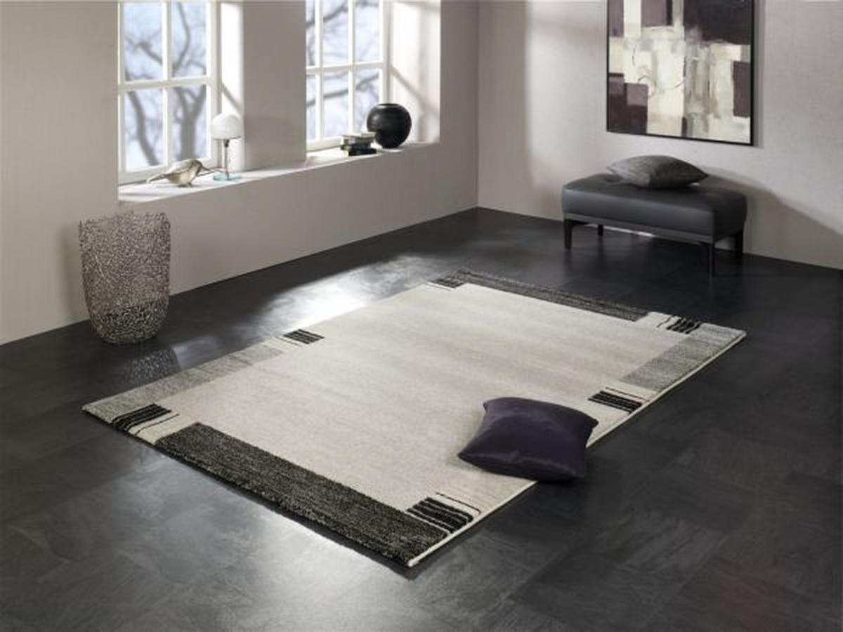 WEBTEPPICH 140/200 cm Palazzo Lobo  - Grau, KONVENTIONELL, Textil (140/200cm) - Novel