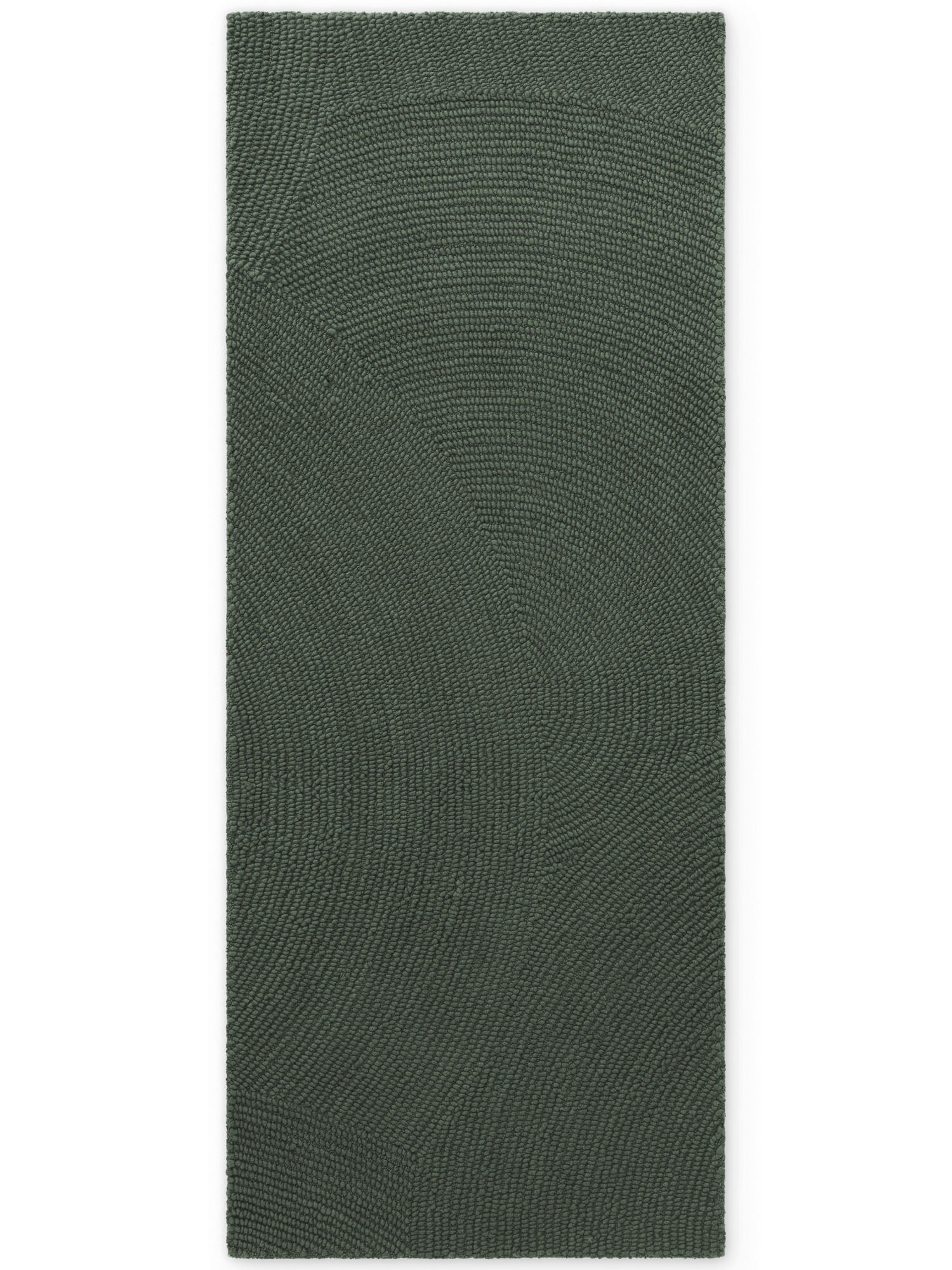 LÄUFER 80/200 cm Calmio  - Dunkelgrün, Basics, Textil (80/200cm) - Hanse Home