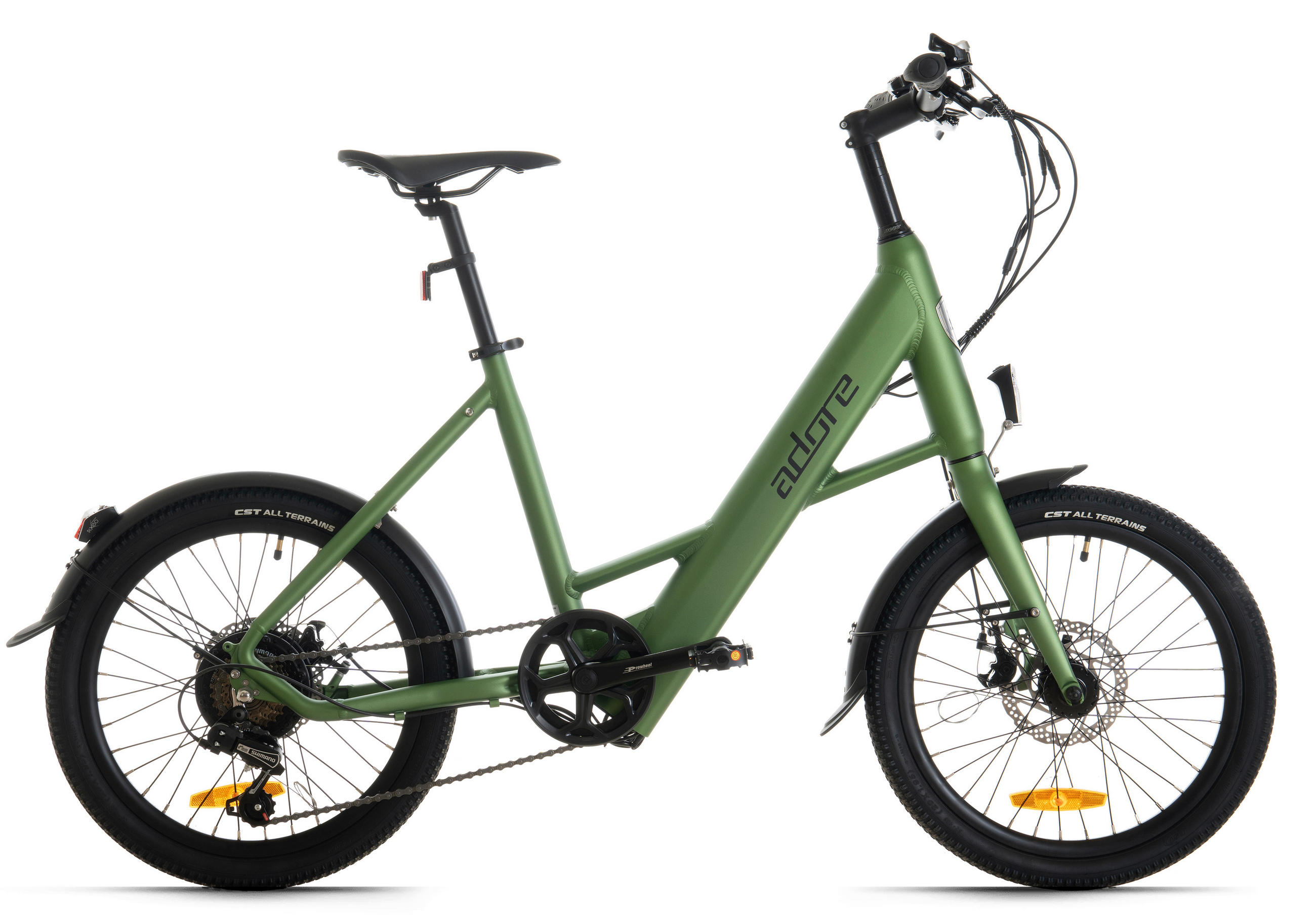 ELEKTROFAHRRAD - Grün, Basics, Metall (180/70/100cm) - Atrigo