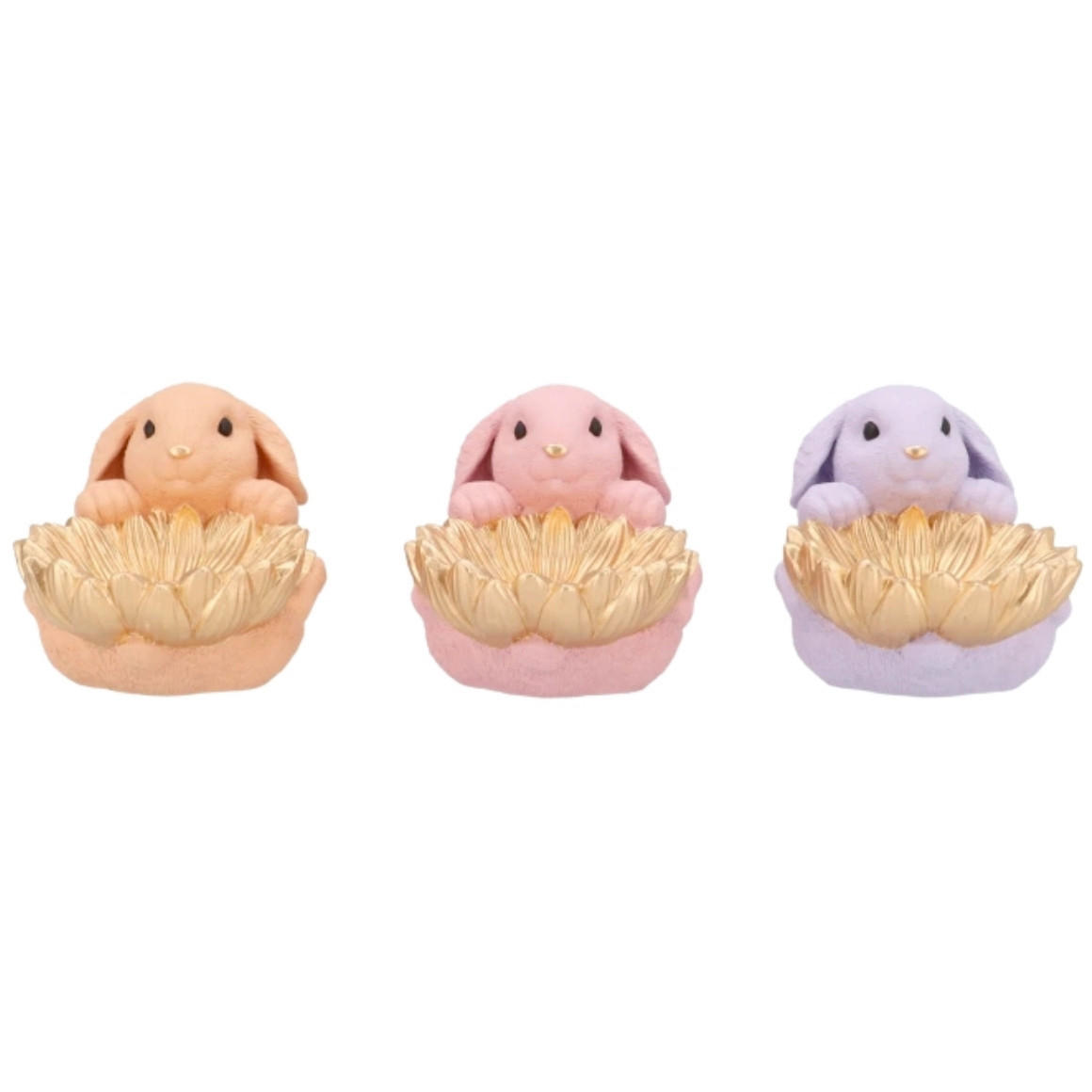 UKRASNI ZEC - koral/pink, Osnovno, kamen (15/15/20cm)