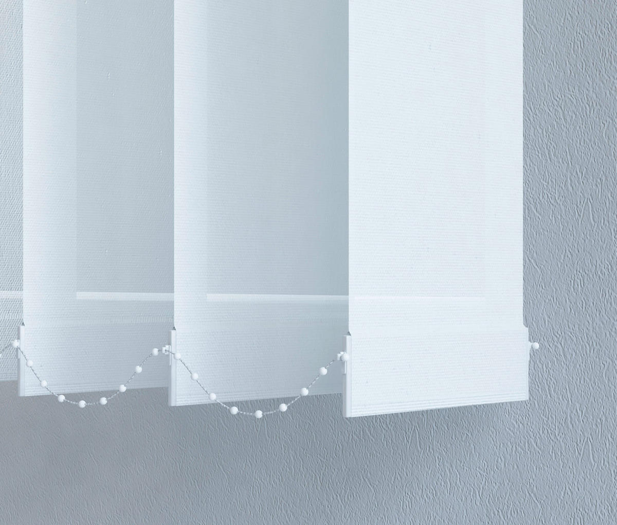 VERTIKALLAMELLEN  - Grau, Basics, Textil (12,5/250cm) - Homeware