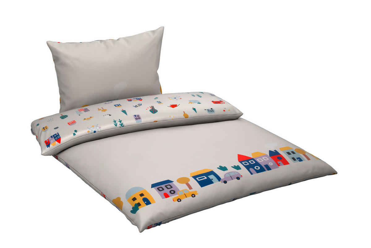 DETSKÁ POSTEĽNÁ BIELIZEŇ 100/135 cm  - krémová, Trend, textil (100/135cm) - Patinio