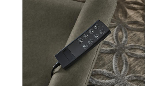 RELAXSESSEL in Leder Graubraun  - Graubraun/Schwarz, Design, Leder/Metall (76/110/86cm) - Dieter Knoll