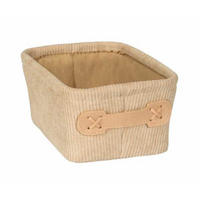 AUFBEWAHRUNGSKÖRBCHEN     - Beige, Basics, Textil (19/9/14cm) - Wenko