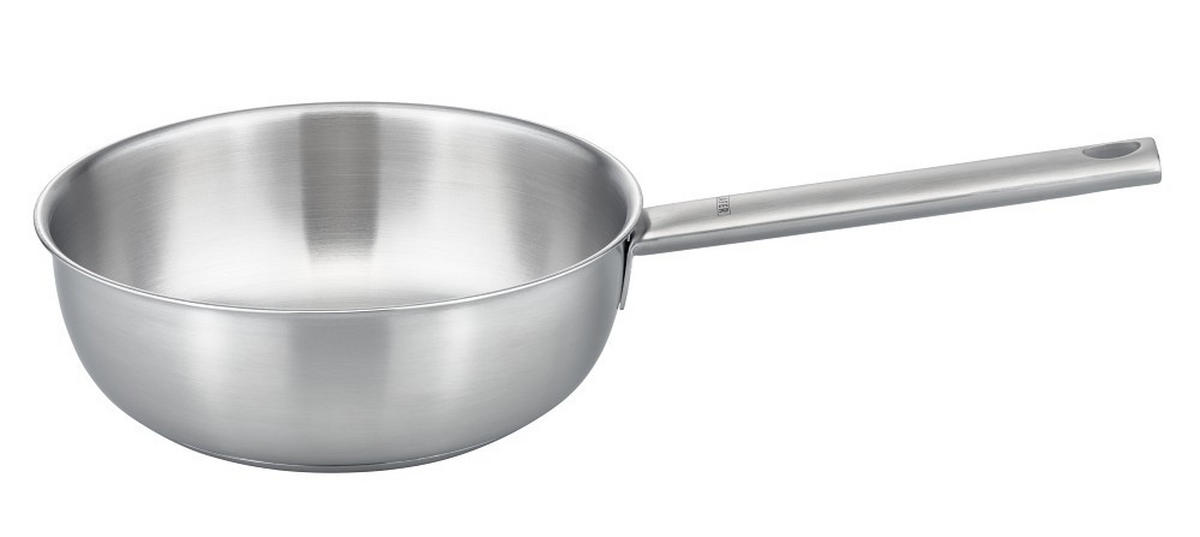 STIELKASSEROLLE Lafer  - Silberfarben, Basics, Metall (20cm) - Johann Lafer