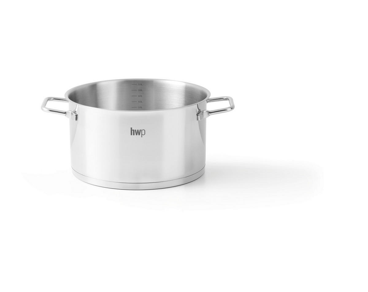 OALĂ PENTRU CARNE 5,5 l  - străveziu/culoare inox, Basics, sticlă/metal (24/13,5cm) - Homeware Profession.
