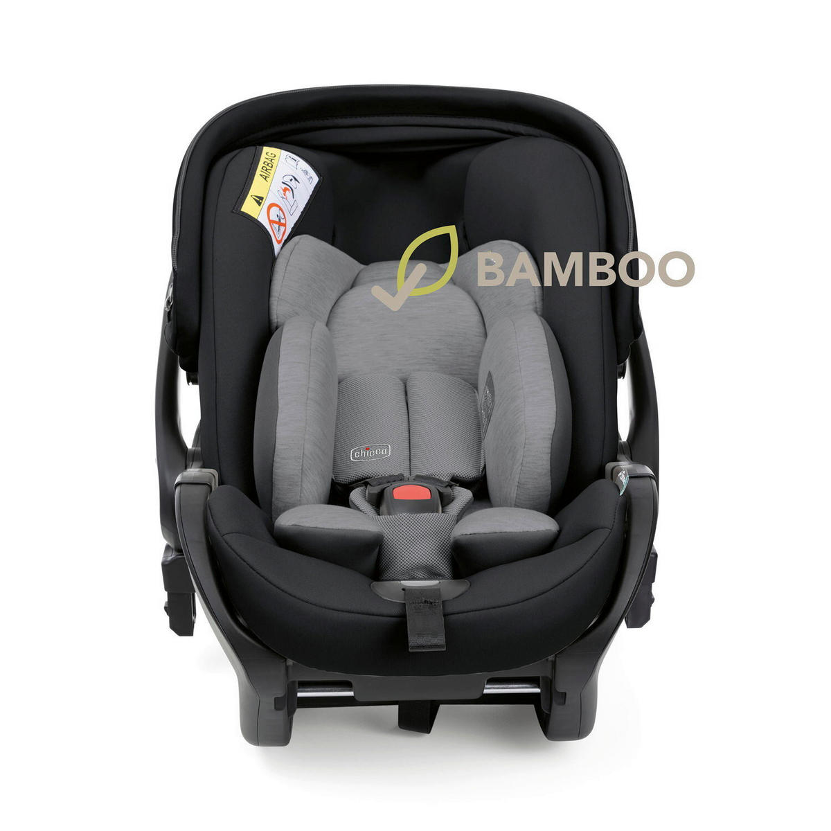 KINDERAUTOSITZ First Seat Recline I-Size   - Dunkelgrau/Hellgrau, Basics, Textil (44/58/60/65cm) - Chicco