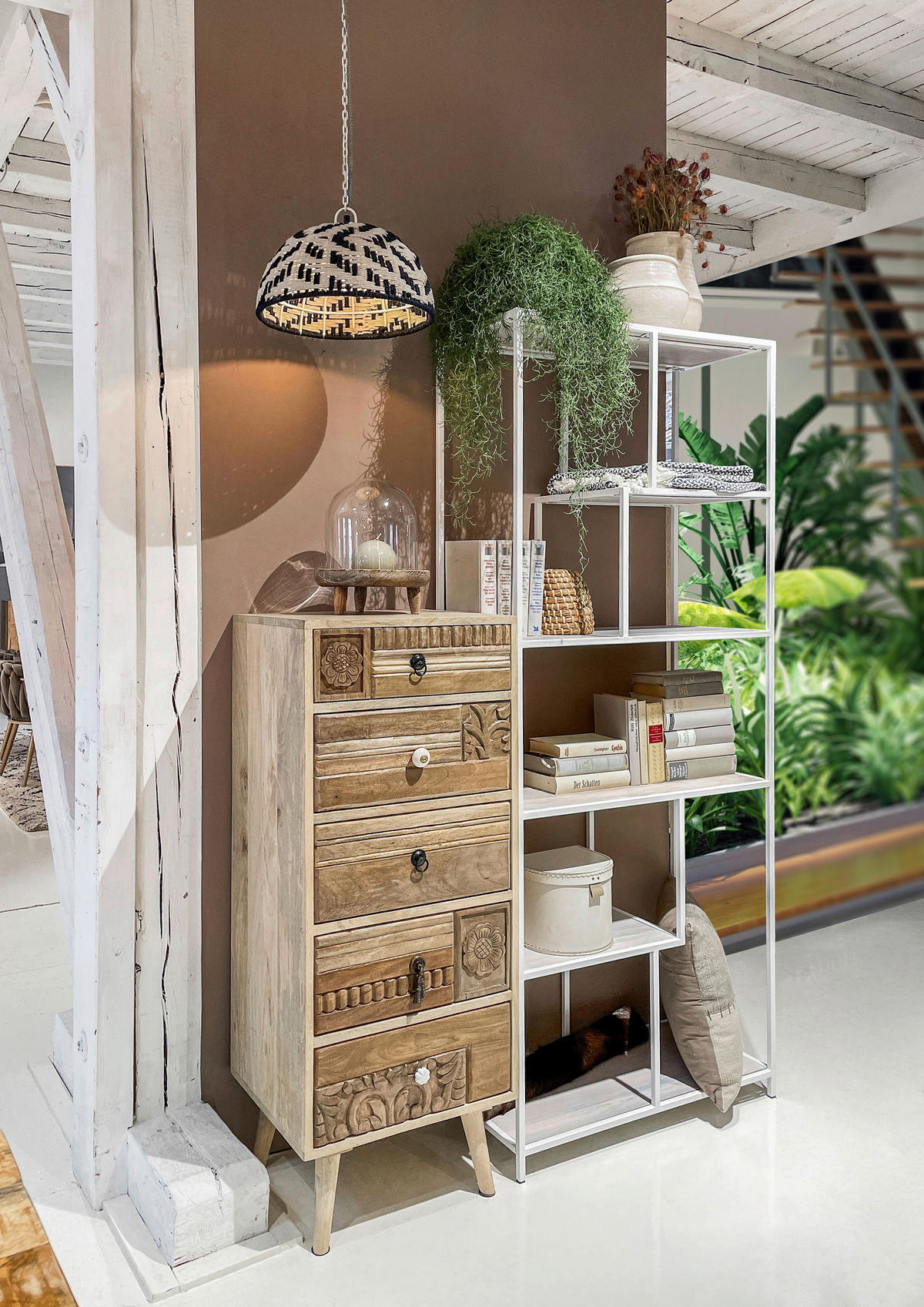 KOMMODE  in 48/120/42 cm  - Messingfarben/Silberfarben, Design, Holz/Metall (48/120/42cm) - Landscape