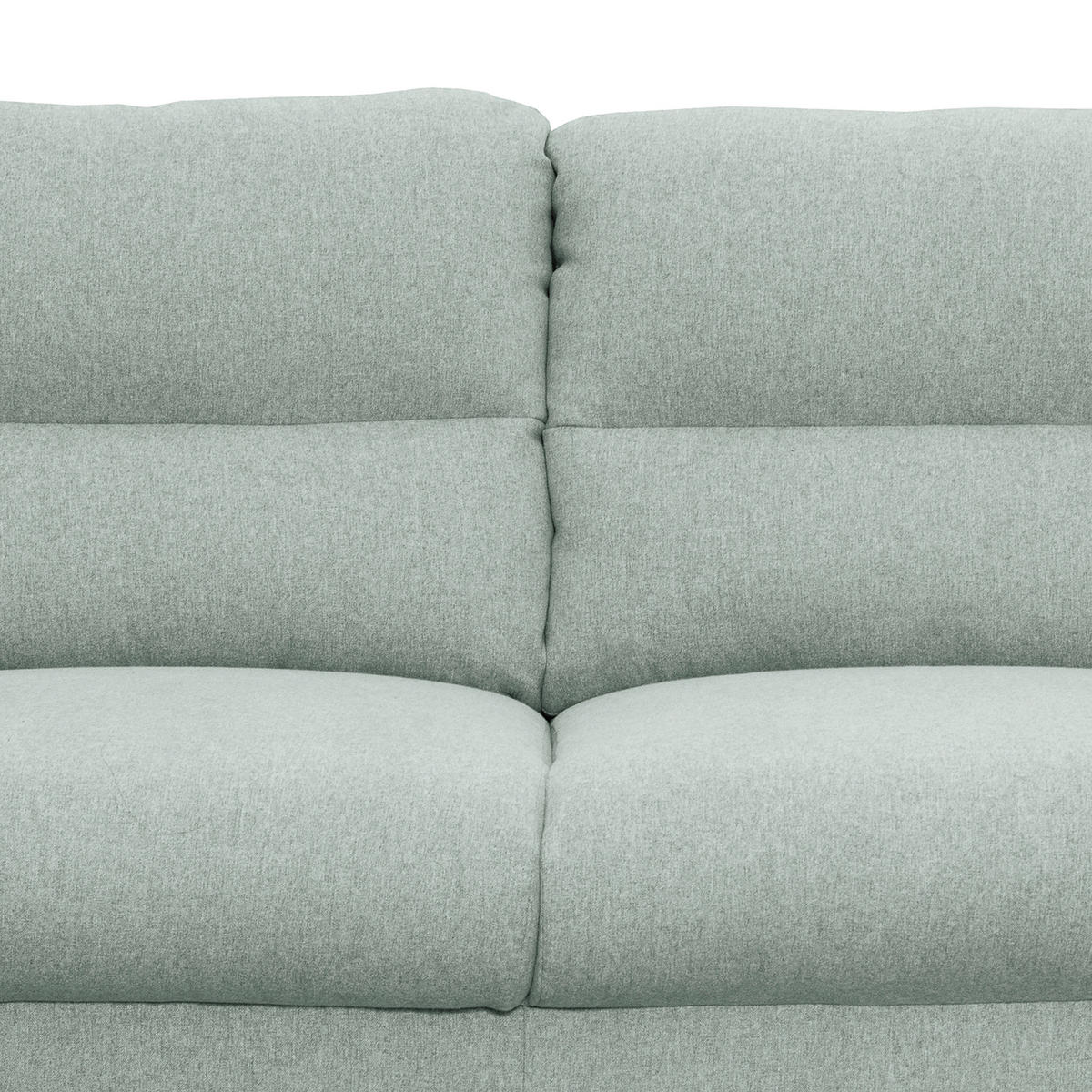 2-SITZER-SOFA Webstoff Hellblau  - Schwarz/Hellblau, Design, Holz/Textil (158/87/88cm) - Livetastic