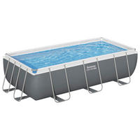 SCHWIMMBECKEN 56441GS 404/201/100 cm  - Grau, KONVENTIONELL, Kunststoff/Metall (404/201/100cm) - Bestway