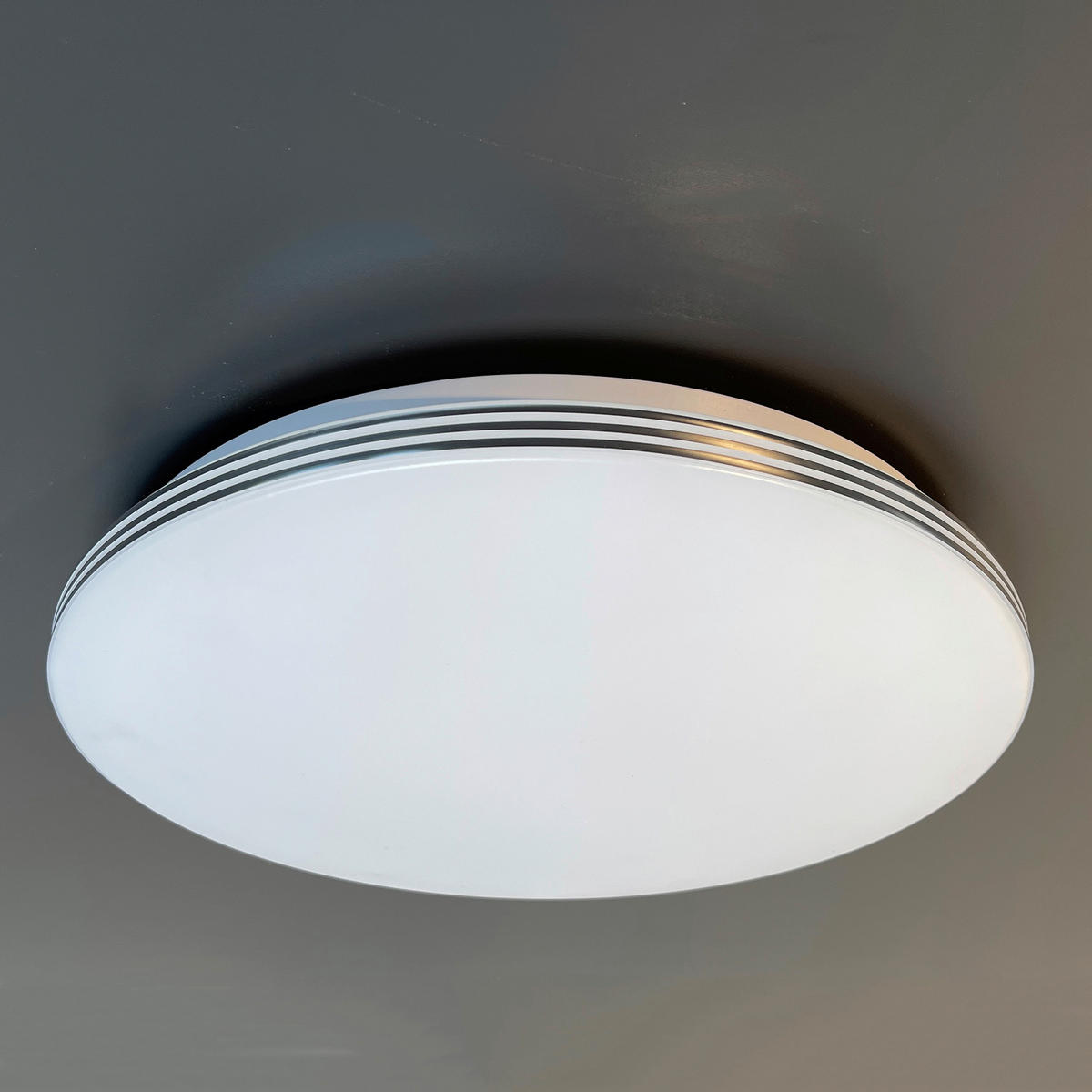 LED-DECKENLEUCHTE   33 cm   - Weiss, Konventionell, Glas (33cm) - Fischer & Honsel
