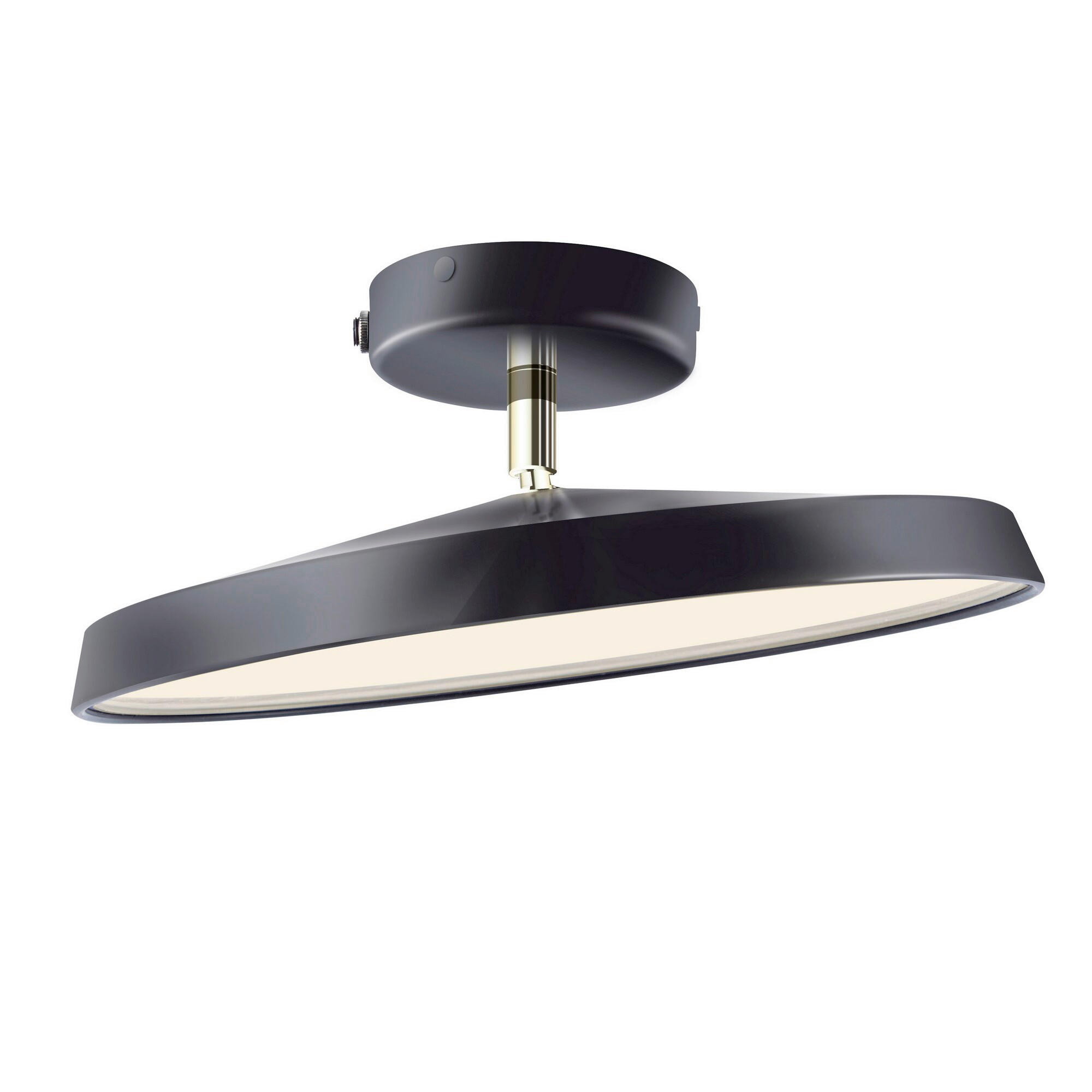 DECKENLEUCHTE Kaito 30/30/11,5 cm  - Schwarz, Design, Metall (30/30/11,5cm) - Nordlux