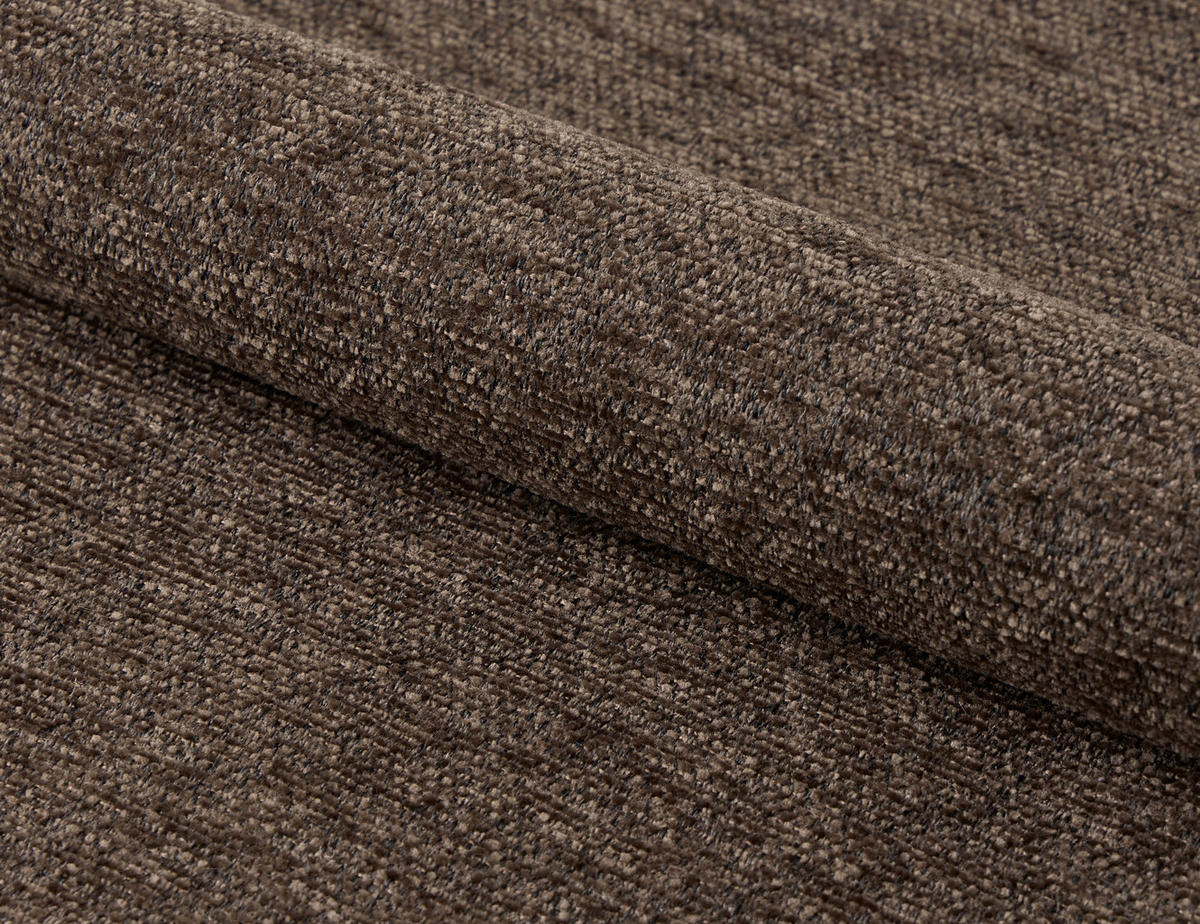 STUHL   Flachgewebe  - Chromfarben/Braun, MODERN, Textil/Metall (47/79/53,5cm) - MID.YOU