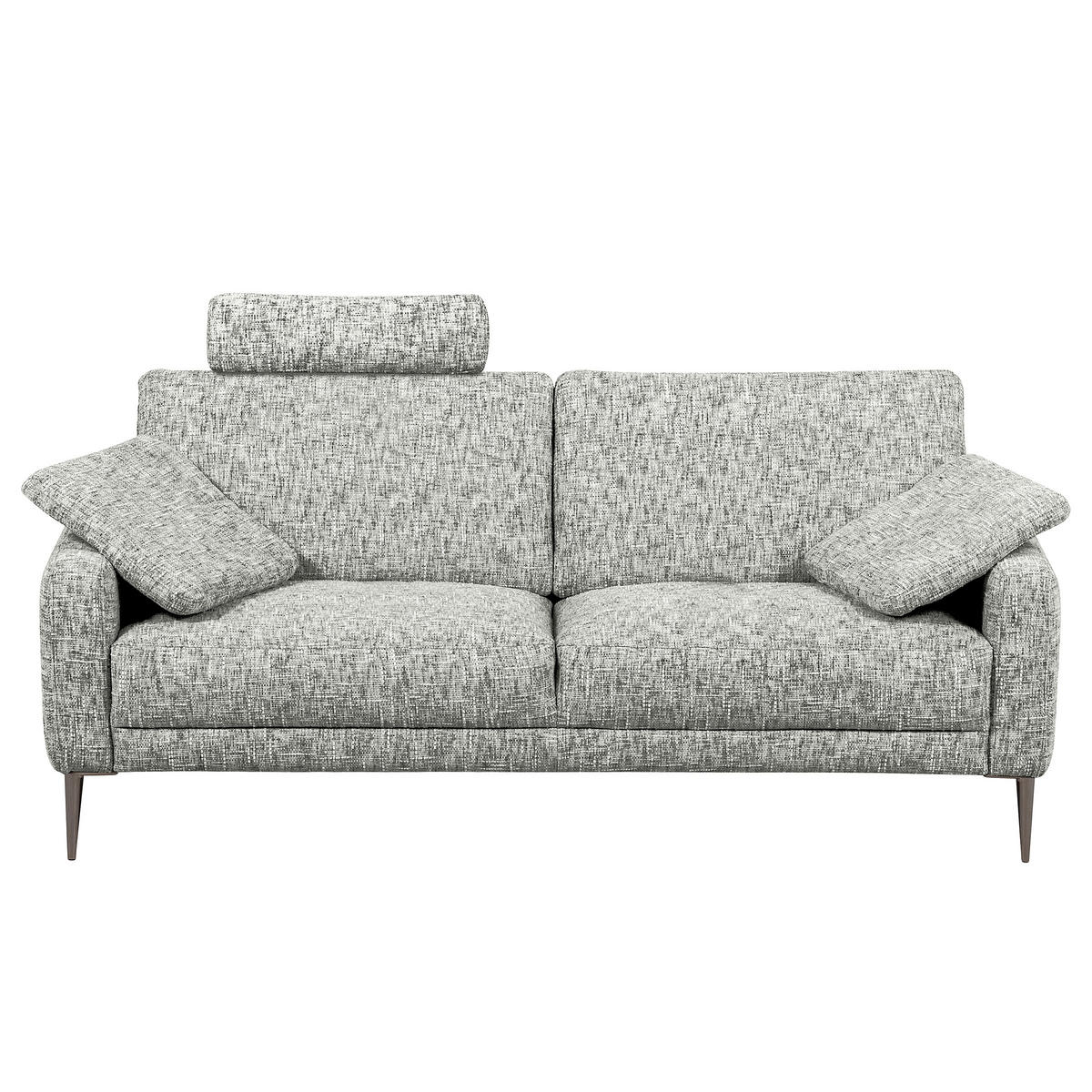 KOPFSTÜTZE 52/17/14 cm  Webstoff  - Grau, Design, Textil (52/17/14cm) - Livetastic