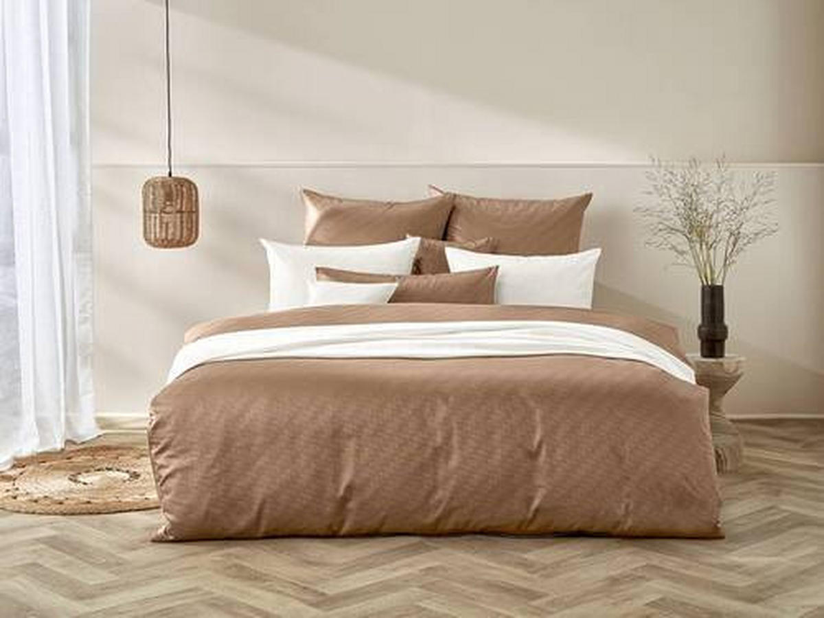 POSTELJNINA ALVA 200/200 cm damast bela  - bela, Konvencionalno, tekstil (200/200cm) - Curt Bauer