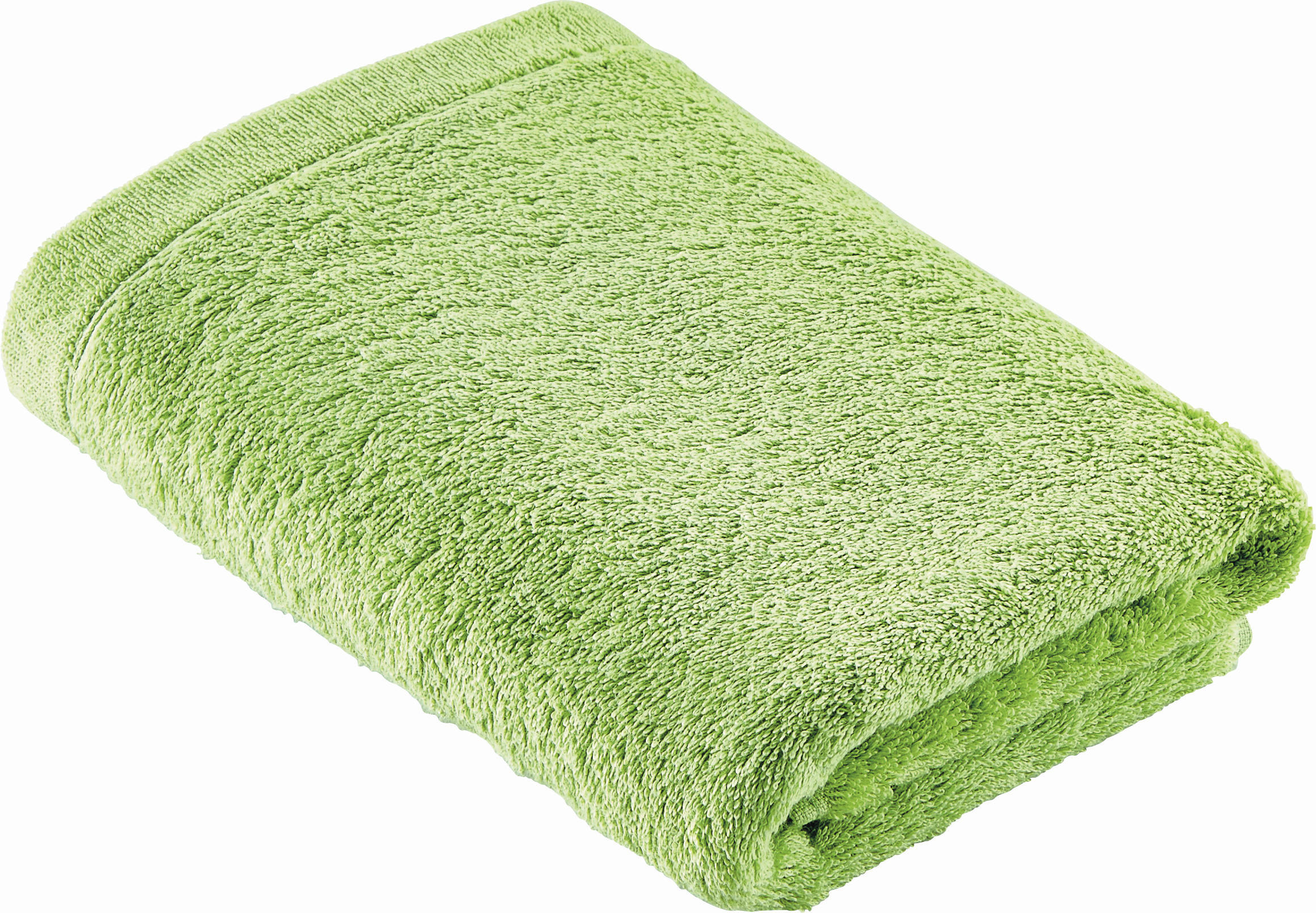 HANDTUCH Lifestyle Uni Hellgrün  - Hellgrün, Basics, Textil (50/100cm) - Cawoe