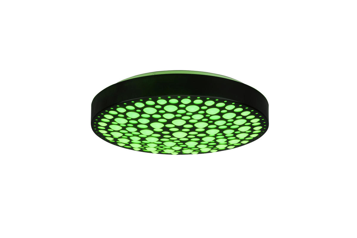 LED-TAKLAMPA Chizu 40,5/9 cm  - svart, Basics, plast (40,5/9cm)