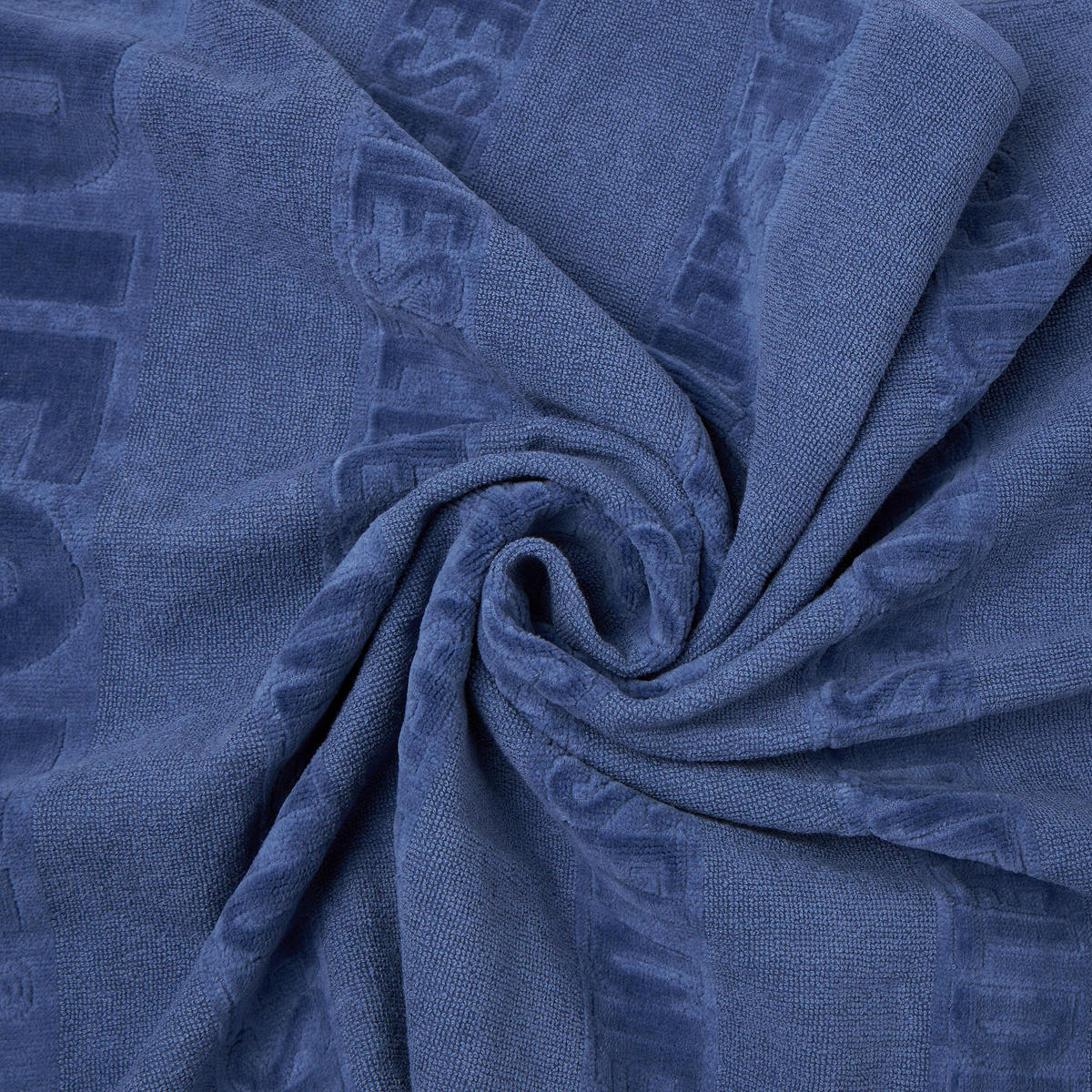 GÄSTETUCH RUNNING LOGO Blau 40/55 cm  - Blau, Basics, Textil (40/55cm) - Diesel